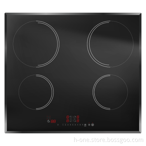 Brazil Market 220V 8000W Induction Cooker with 4 Burners and Touch Control